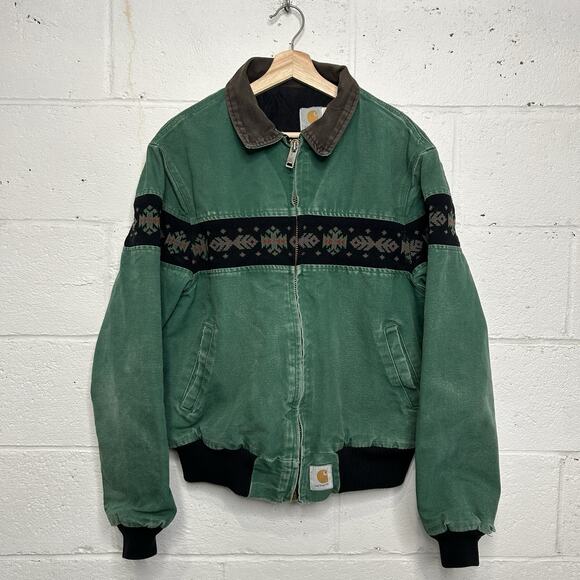 Vintage Carhartt Southwestern/Aztec Santa Fe Jacket “Cactus”